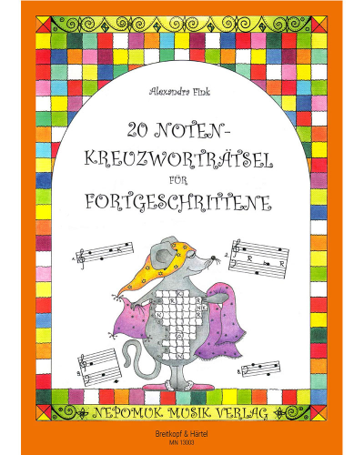 20 Noten-Kreuzworträtsel, Vol. 2 for Advanced Learner