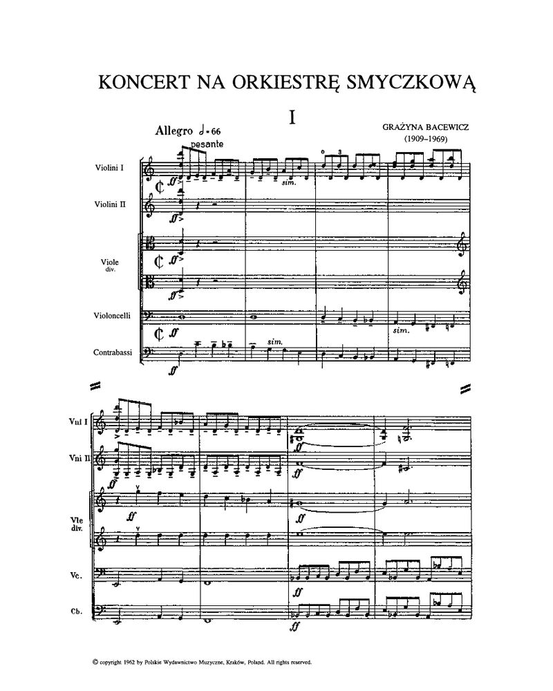 Concerto for String Orchestra