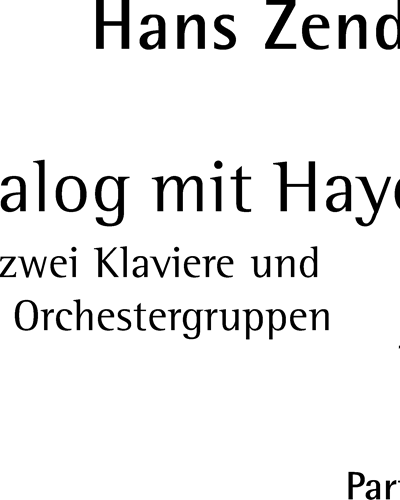 Dialog with Haydn