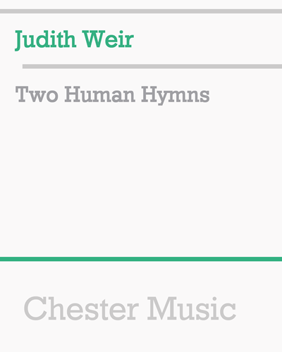 Two Human Hymns