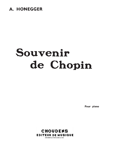 Souvenir De Chopin