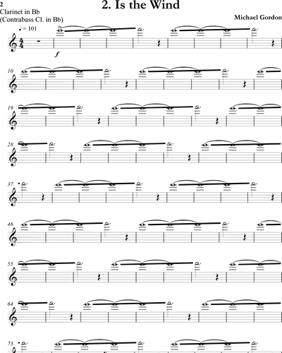Clarinet in Bb/Contrabass Clarinet