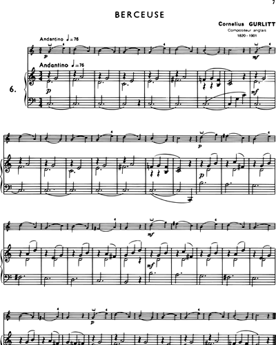Nouveau Violon Classique, Vol. A: Berceuse in C major