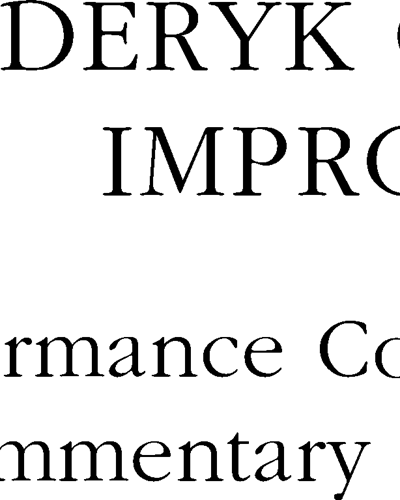 Performance Note [en]