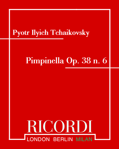 Pimpinella, op. 38 no. 6