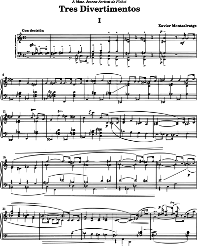 Three Divertissements on Themes of Forgotten Composers