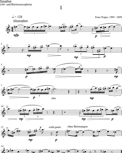 Alto Saxophone/Baritone Saxophone