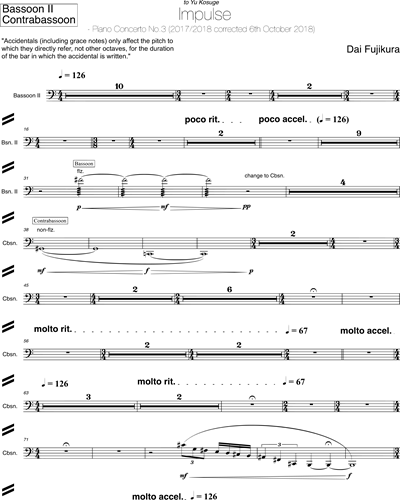 Bassoon 2/Contrabassoon