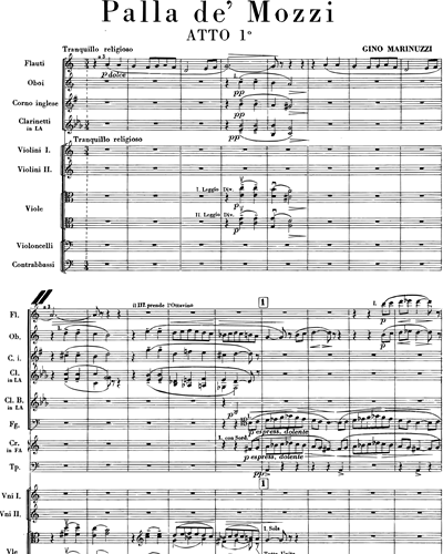 [Act 1] Opera Score