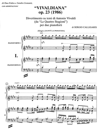 Vivaldiana Op. 23