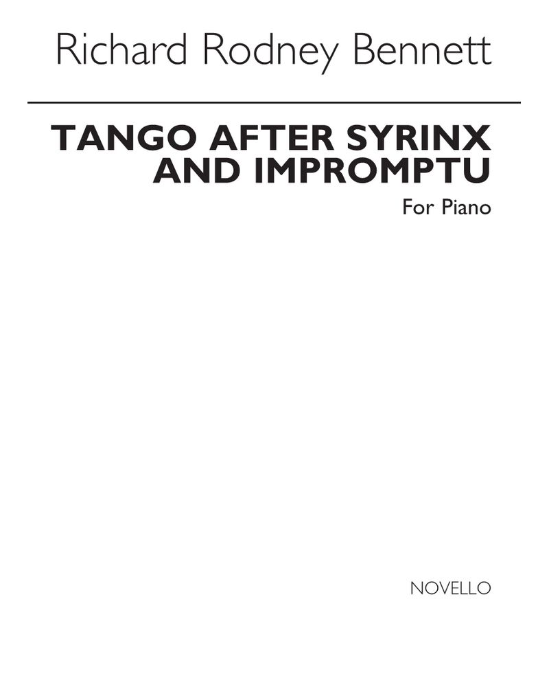 Tango After Syrinx and Impromptu