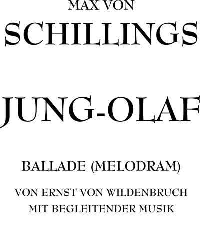 Jung-Olaf Op. 28