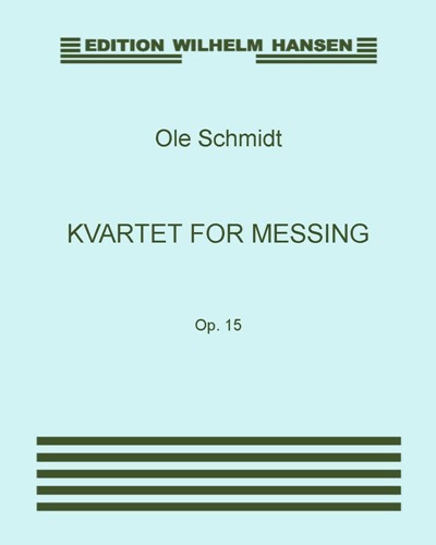 Kvartet for messing, Op. 15