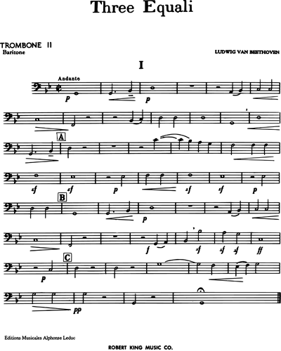 Trombone 2 & Baritone Horn (Alternative)