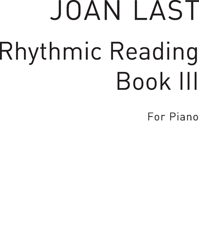 Rhythmic Reading Book 3