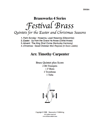 Festival Brass: Quintets for the Easter and Christmas Seasons