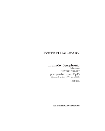 Symphony No. 1 in G minor