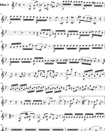 Adagio pour Quatuor de Flûtes, KV 540