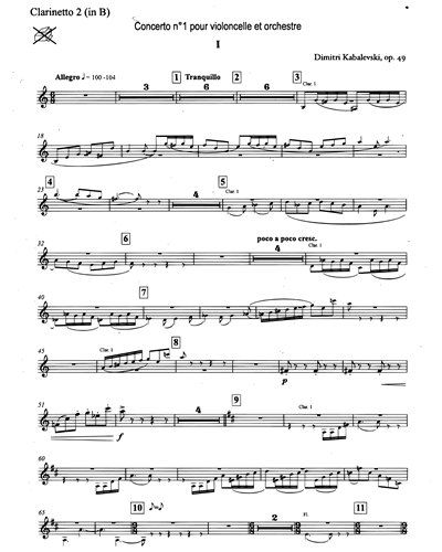 Cello Concerto No. 1 in G minor, op. 49
