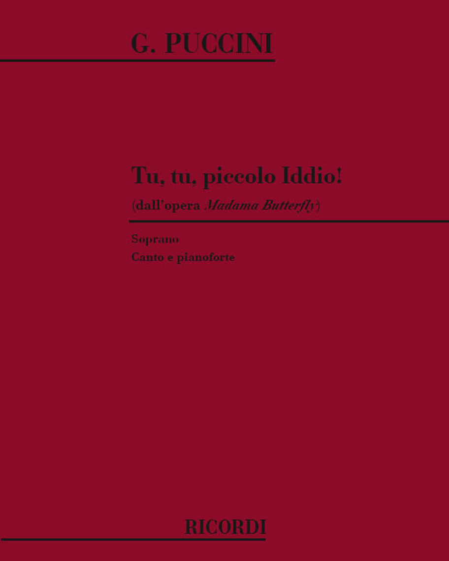 Tu, Tu, Piccolo Iddio! (from 'Madama Butterfly') Sheet Music by Giacomo ...