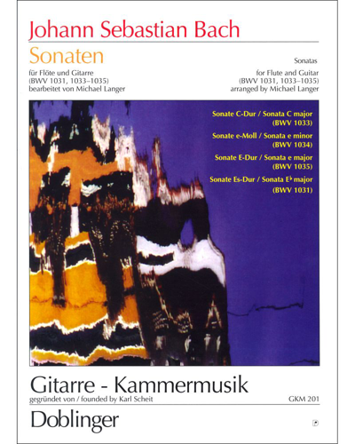Four Sonatas for Flute and Basso Continuo