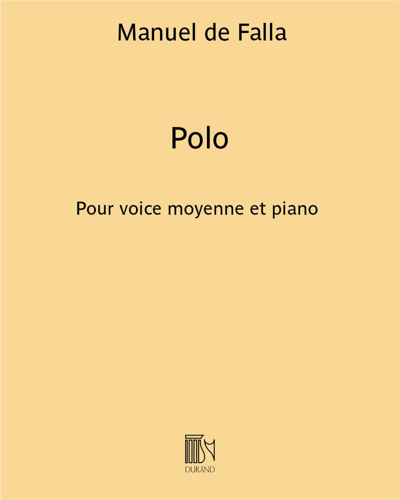 Polo (extrait n. 7 de "Siete canciones populares españolas")