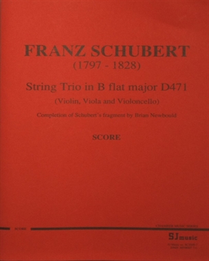 String Trio in Bb major, D471