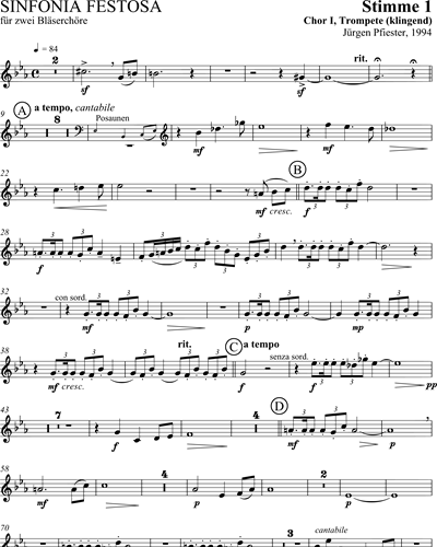 [Choir 1] Trumpet in C 1 (Alternative)