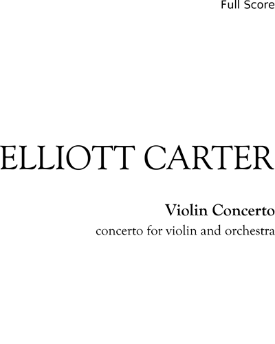 Violin Concerto