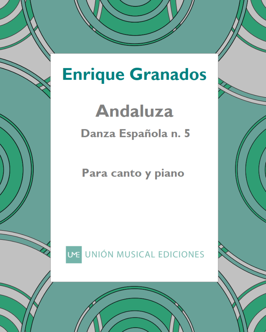 Andaluza ("Danza Española nº 5") - Para canto y piano