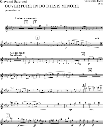 Bass Clarinet (Bb)
