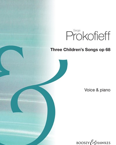 Three Children's Songs, op. 68