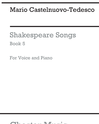 Shakespeare Songs, Book 5
