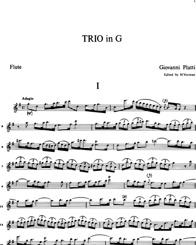Triosonate in G
