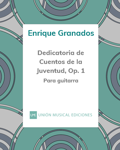 Dedicatoria de Cuentos de la Juventud, op. 1