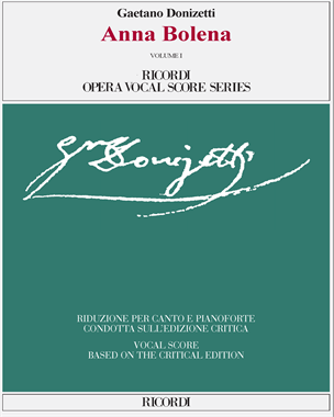 Anna Bolena [Critical Edition]