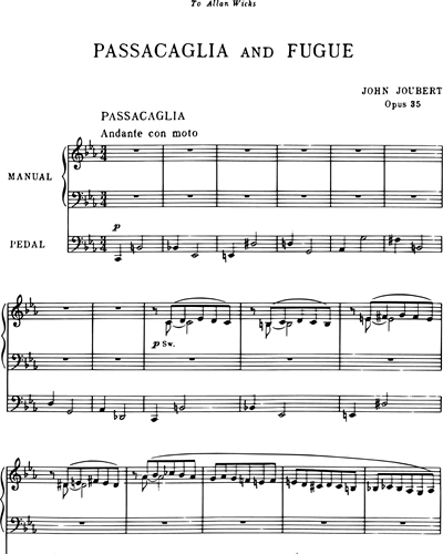 Passacaglia and Fugue, Op. 35