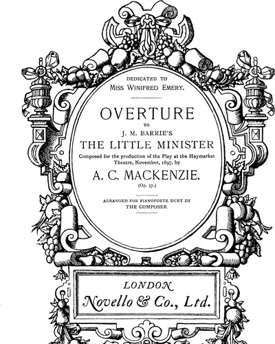 Overture to "The Little Minister"