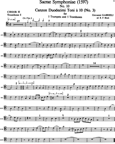 [Choir 2] Trombone 1