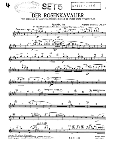 First Sequence of Waltzes (from "Der Rosenkavalier")