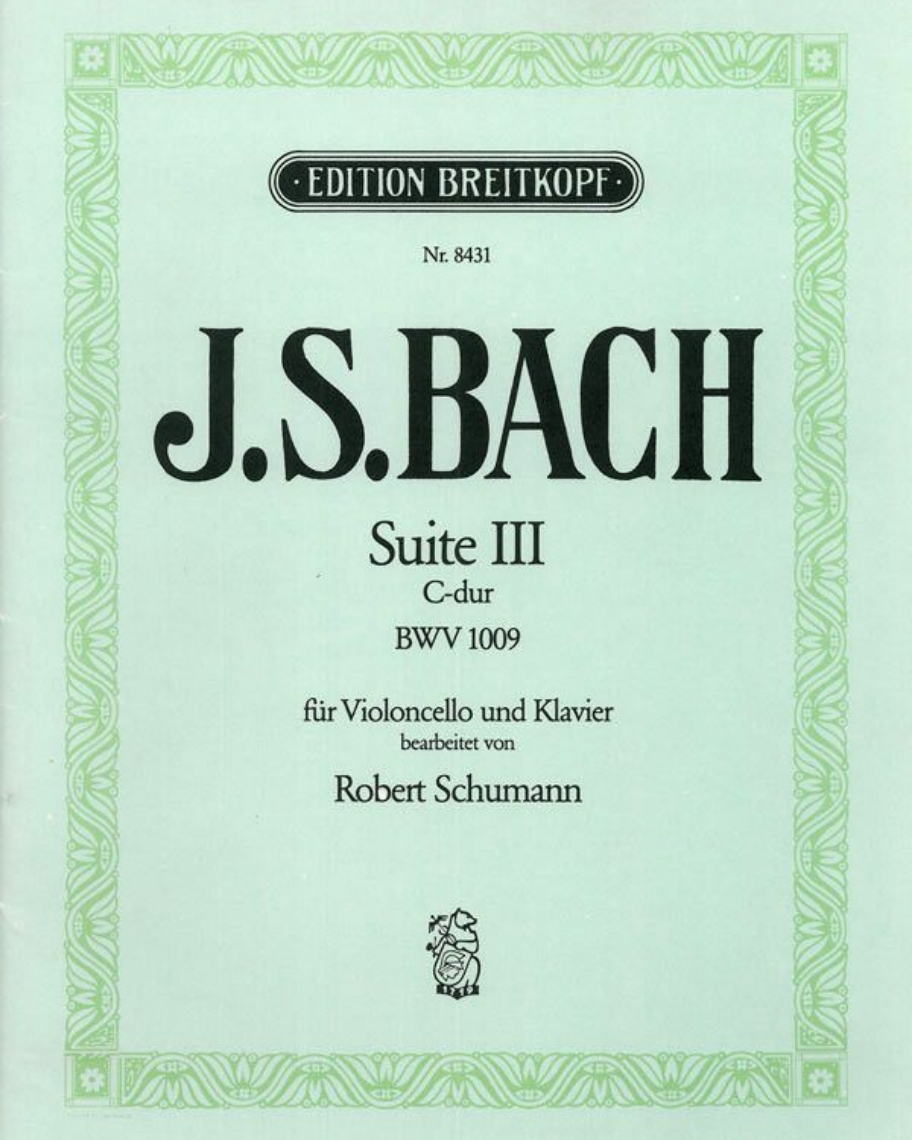 Suite III C-dur BWV 1009 für Violoncello solo
