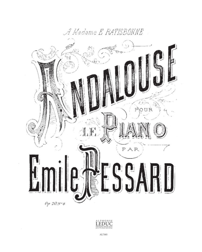 Andalouse, op. 20 no. 8