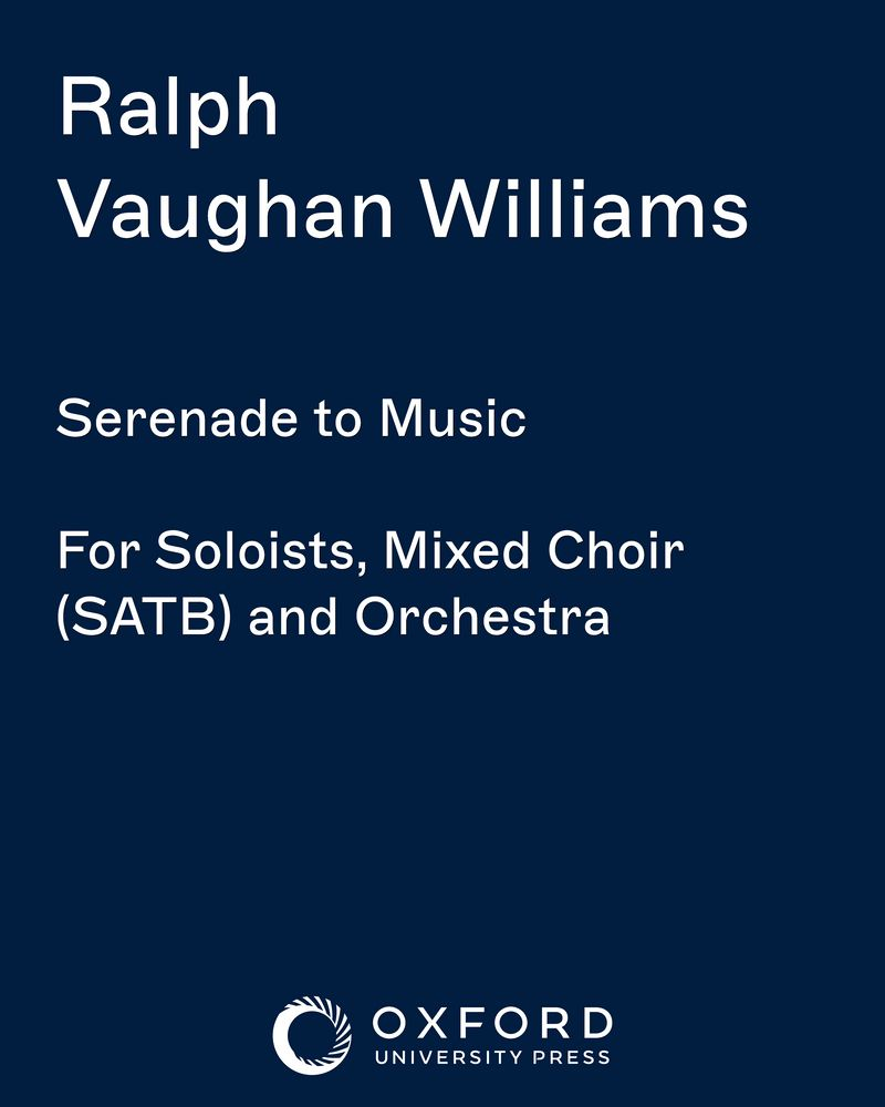 Serenade to Music Sheet Music by Ralph Vaughan Williams nkoda