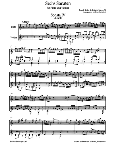 6 Sonaten op. 51 - Heft 2