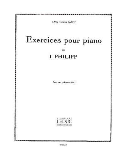 Exercises for Piano