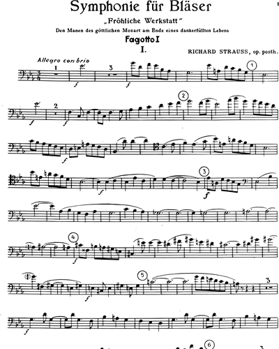 Symphony for Wind Instruments in Eb Major