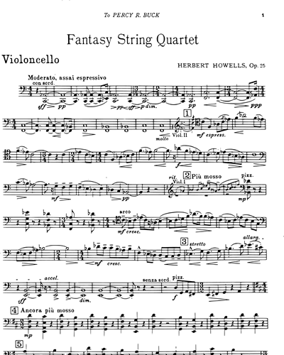 Fantasy for String Quartet