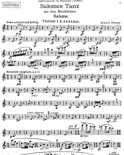 Violin 1 (A)