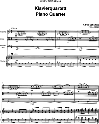 Piano Quartet