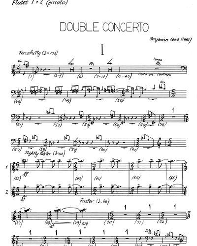 Flute 1 & Flute 2